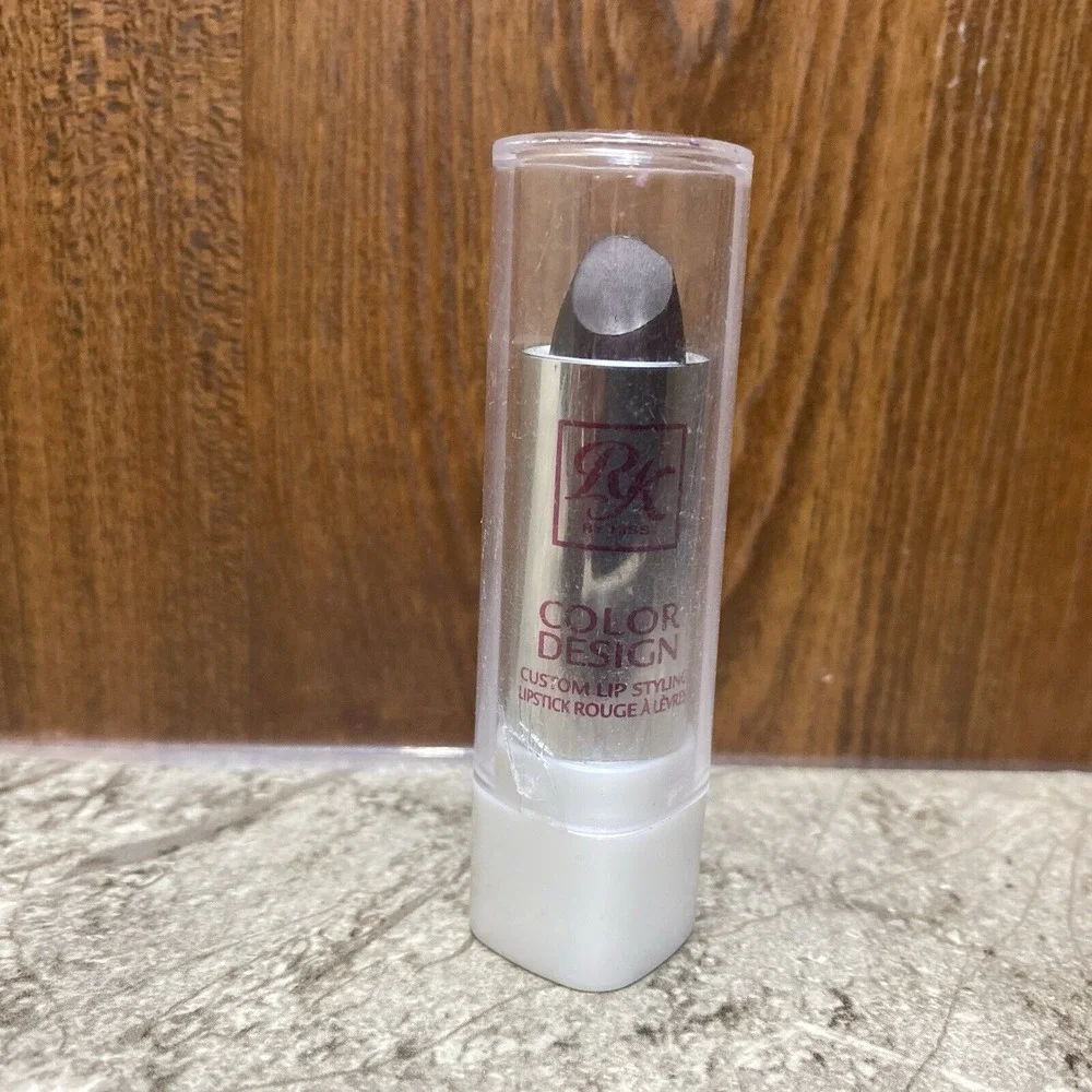 RK BY KISS Color Design Lipstick Ebony‎ Custom Lip Styling Rare RLS17